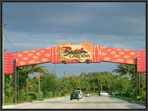 Busch Gardens Eingang