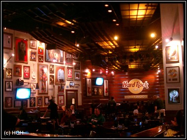 Im Seminole Hard Rock Cafe and Casino in Hollywood, Fl.