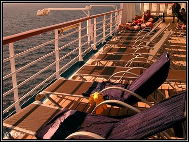 Auf dem Sonnendeck