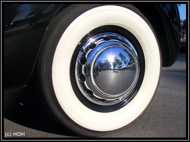 Reifen vom 1938er CORD 810 Phaeton