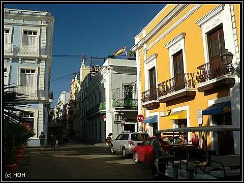 Old San Juan ... auf dem Weg nach El Morro