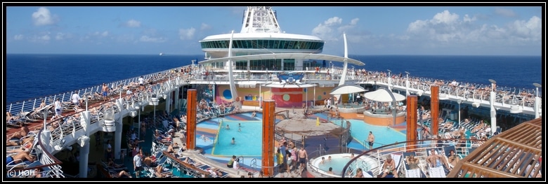 Liberty of the seas - Das Oberdeck 