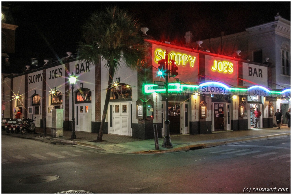 Die legendäre Kneipe Sloppy Joes auf der Duval Street