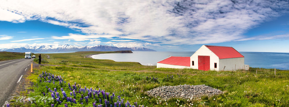 Impressionen auf der #85 nach Húsavík
