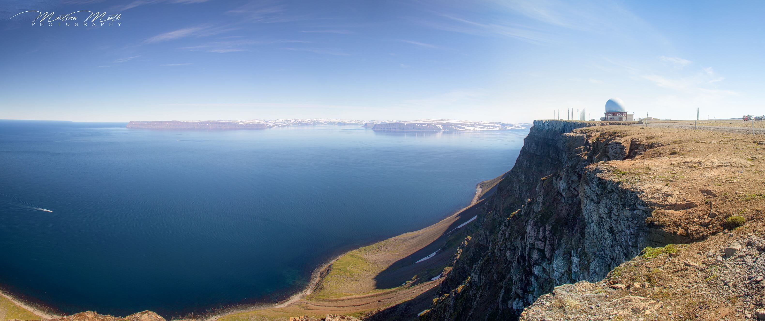 Grandiose Aussicht von der Lartrar Air Station an diesem Tag