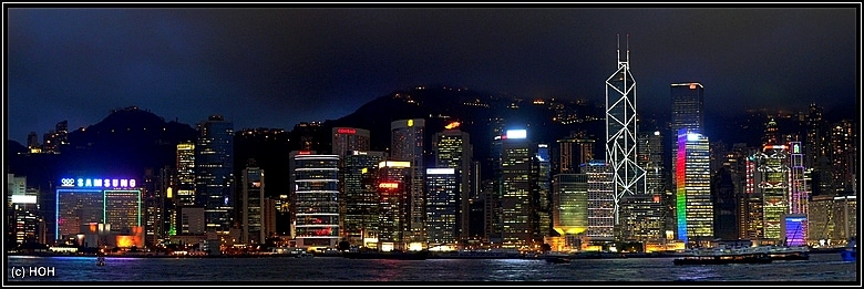Hong Kong Skyline Panorama