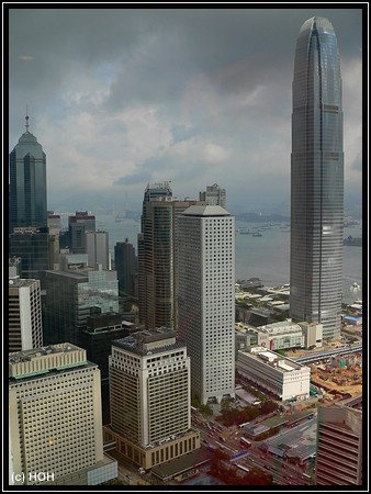 Blick aus der 43.Etage der Bank of China