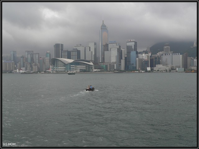 Überfahrt nach Hong Kong Island