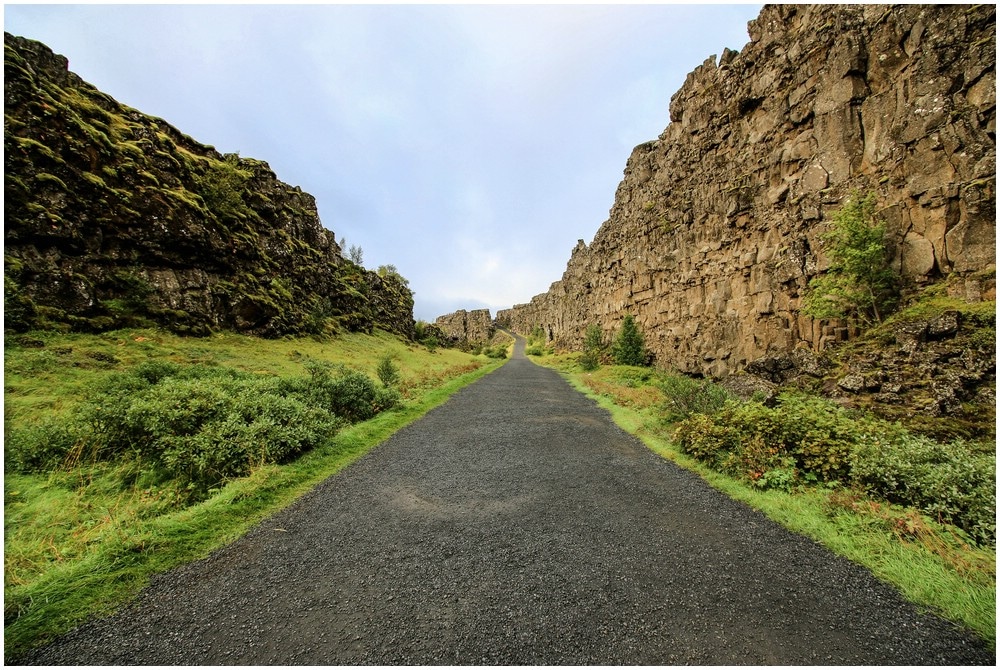 Allmännerschlucht im Thingvellir National Park