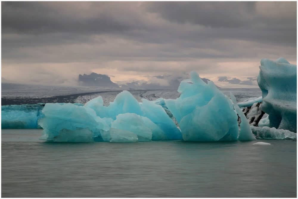 Floating Ice at Jökulsarlon