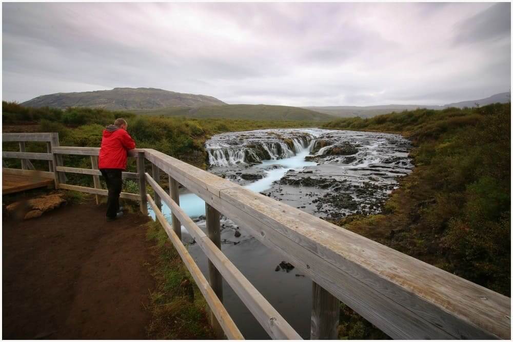 Alleine am Brúarfoss, das ist quasi undenkbar heutzutage. 2014 war es noch völlig normal