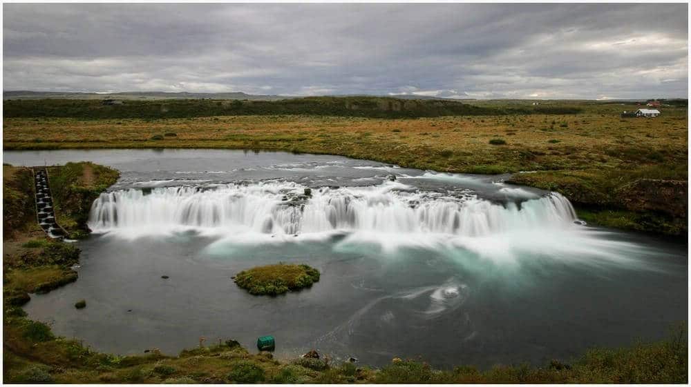 Der Faxi oder auch Faxafoss .... oder auch Vatnsleysufoss. Alle drei Varianten existieren