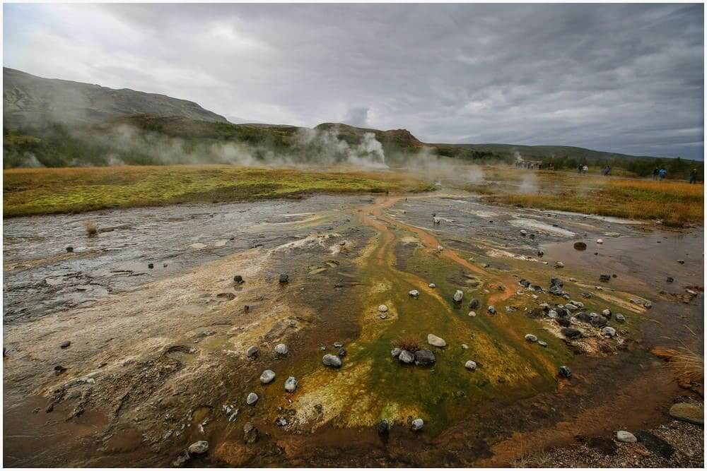 Farbenspiel in der Strokkur Area