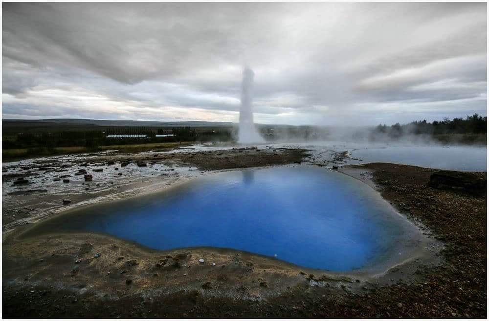 Blue Pool beim Strokkur