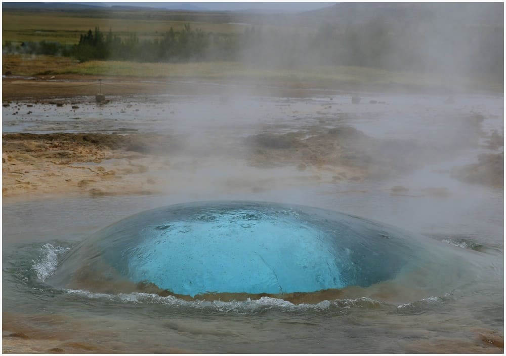 Strokkur Eruptionsblase