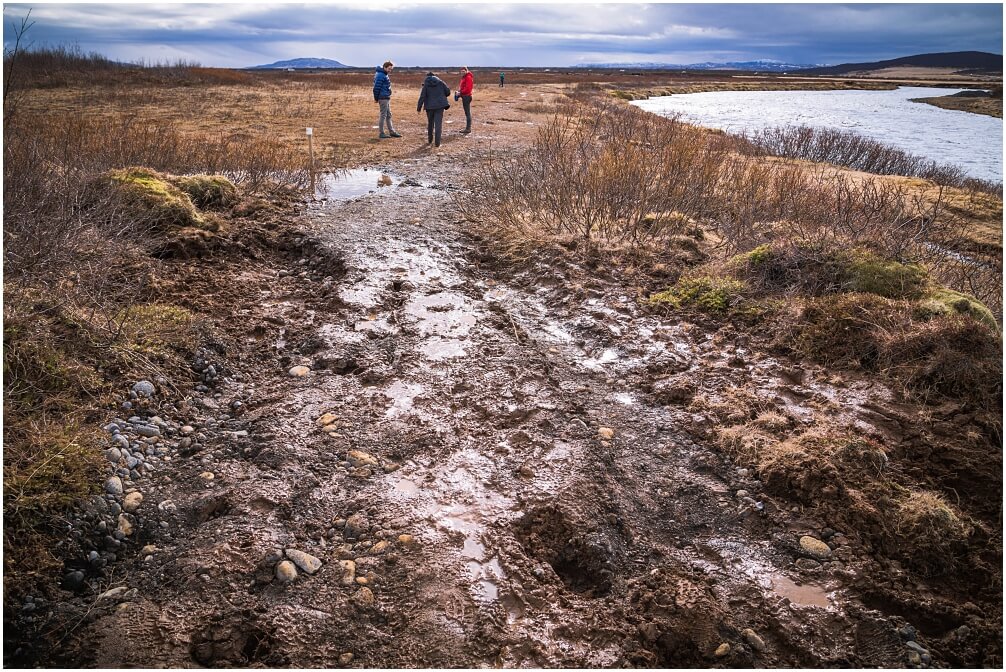 Der neue Trail zum Bruarfoss