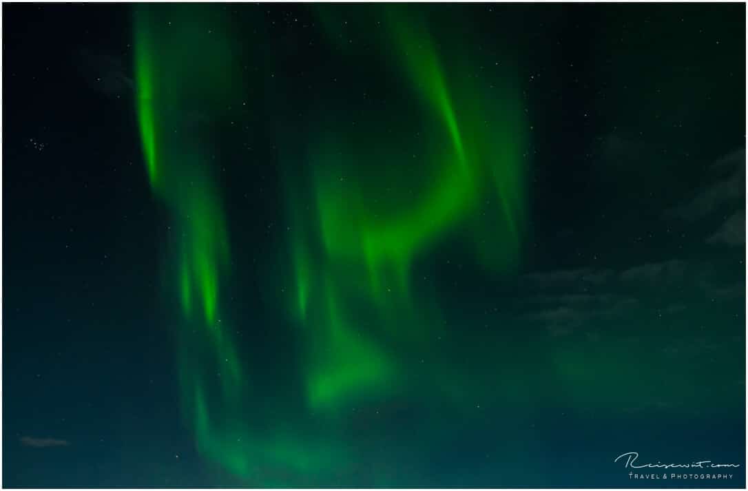 Polarlichter fotografieren .. ohne Bildkomposition ist das eher nichtssagend