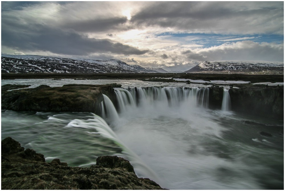 Godafoss, oberer Viewpoint