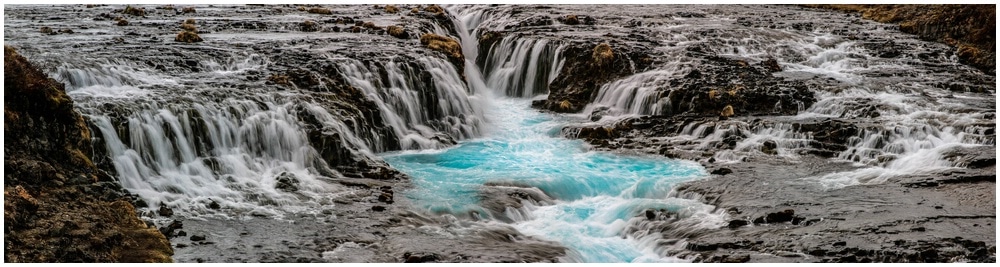 Panorama vom Bruarfoss