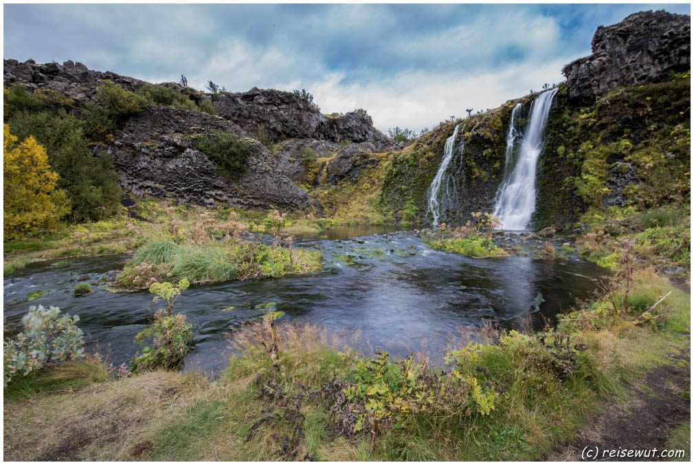 Gjain großer Wasserfall