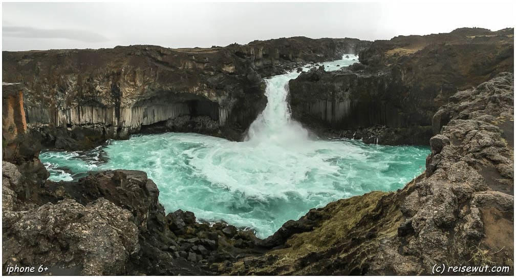 Aldeyjarfoss mit iPhone