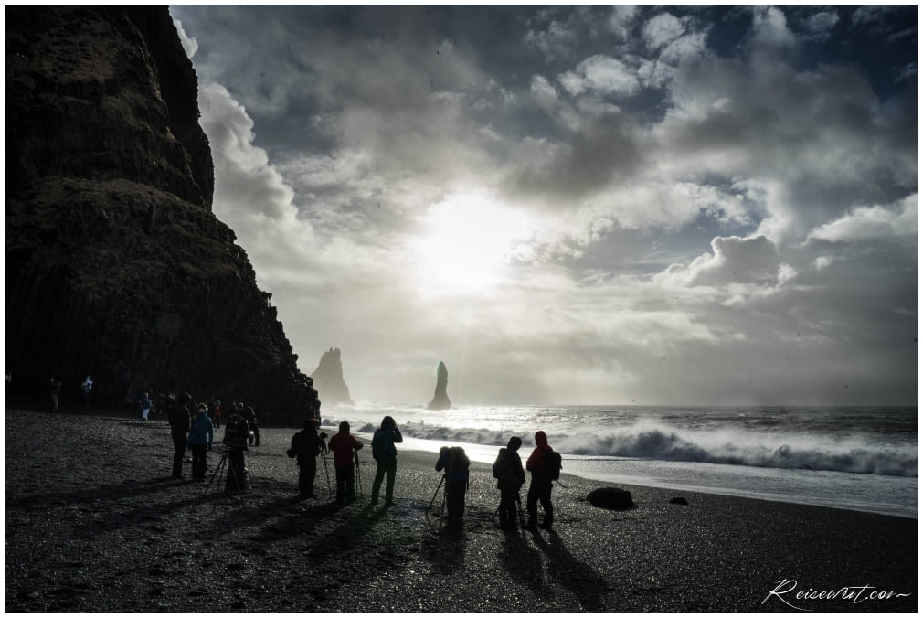 Fotografen bei Reynisdrangar