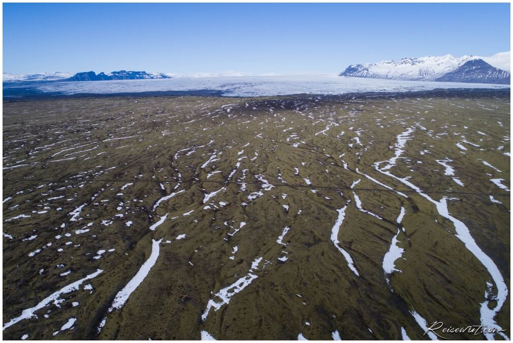 South Iceland Aerial Shot