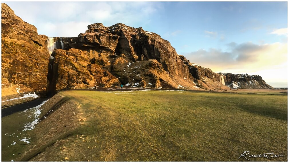 Gljufrubui und Seljalandsfoss Panorama