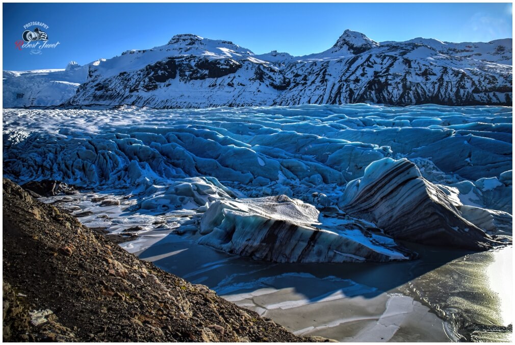 Svinafellsjoekull Gletscher Svinafellsjoekull Gletscher