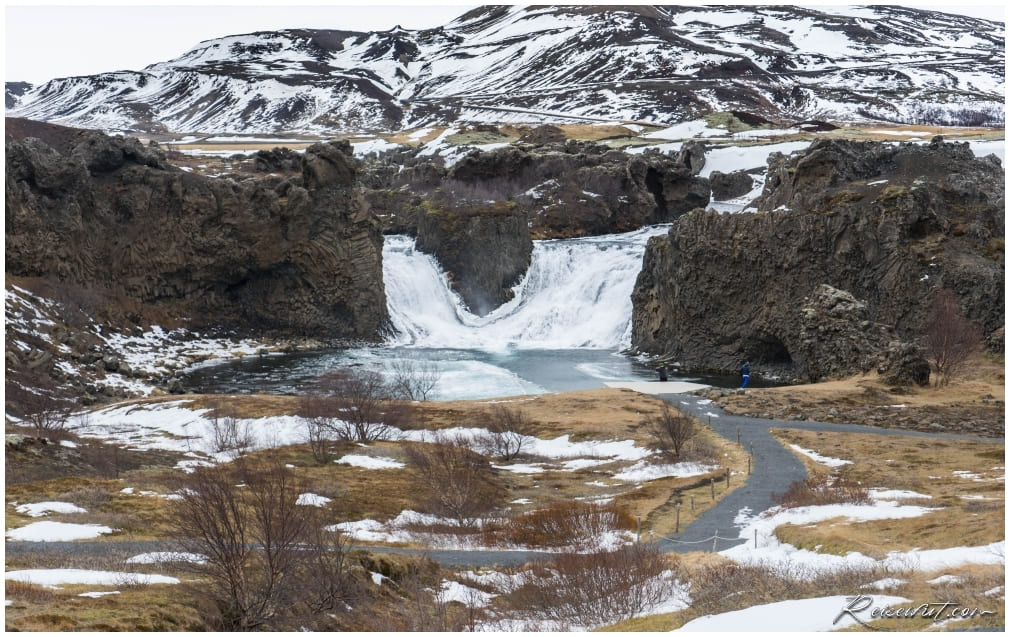 Hjalparfoss, einigen vermutlich auch Game of Thrones bekannt