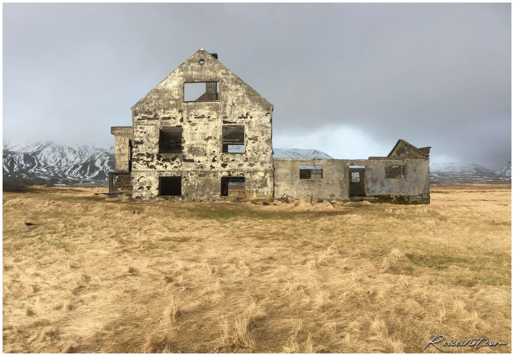 Dagverðará a Snaefellsnesi, ein Lost Place an der Südküste von Snaefellsnes