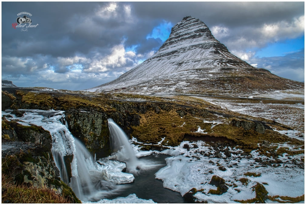 Robert setzt den Upper Kirkjufellfoss gekonnt in Szene