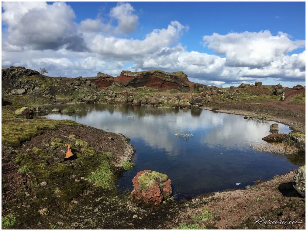 Ein Eindruck aus dem Naherholungsgebiet Heiðmörk unweit der Stadt