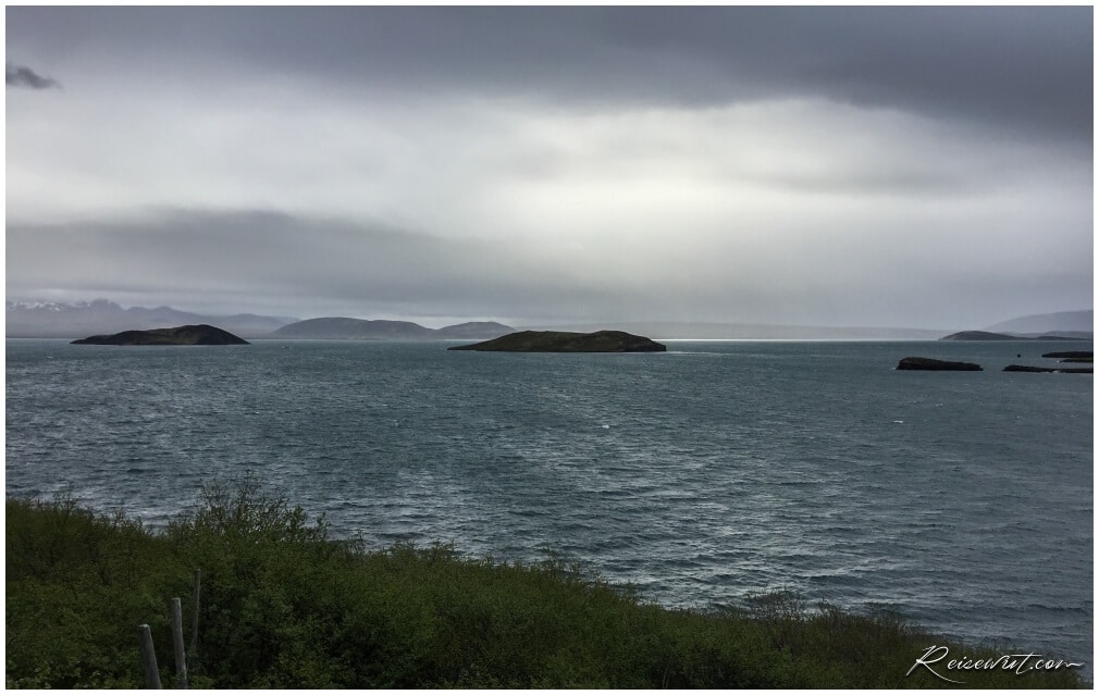 Road 360 nach Thingvellir via Lake Pingvallatn