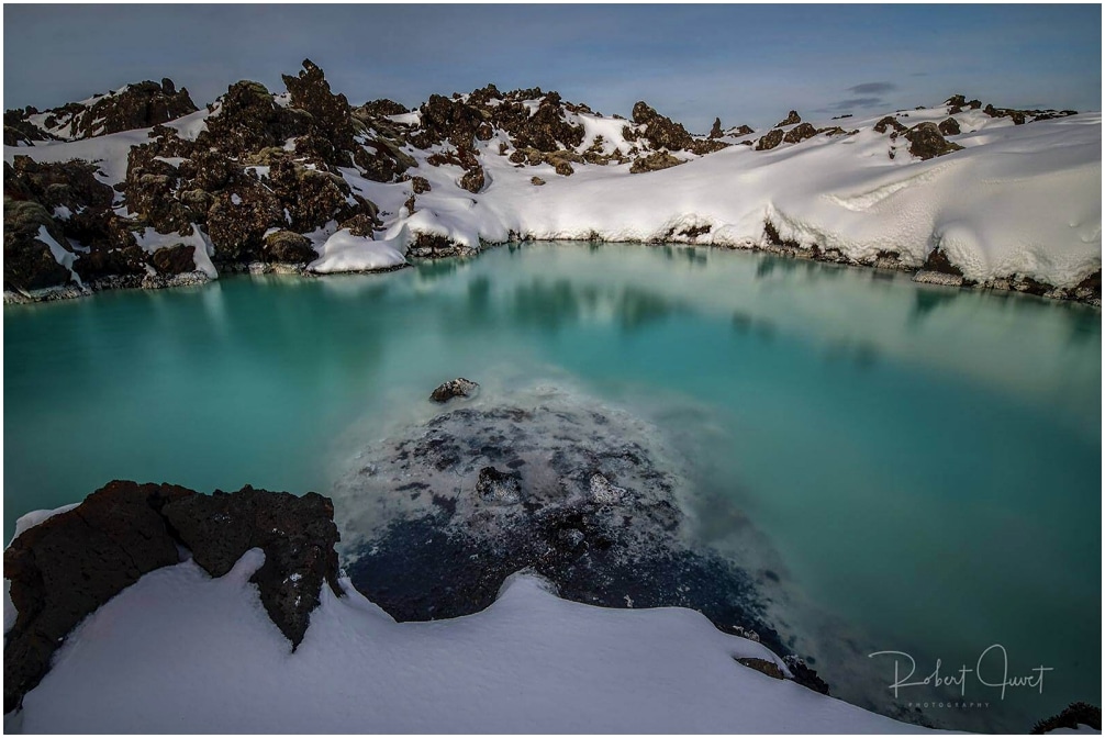 Außenbereich der Blauen Lagune