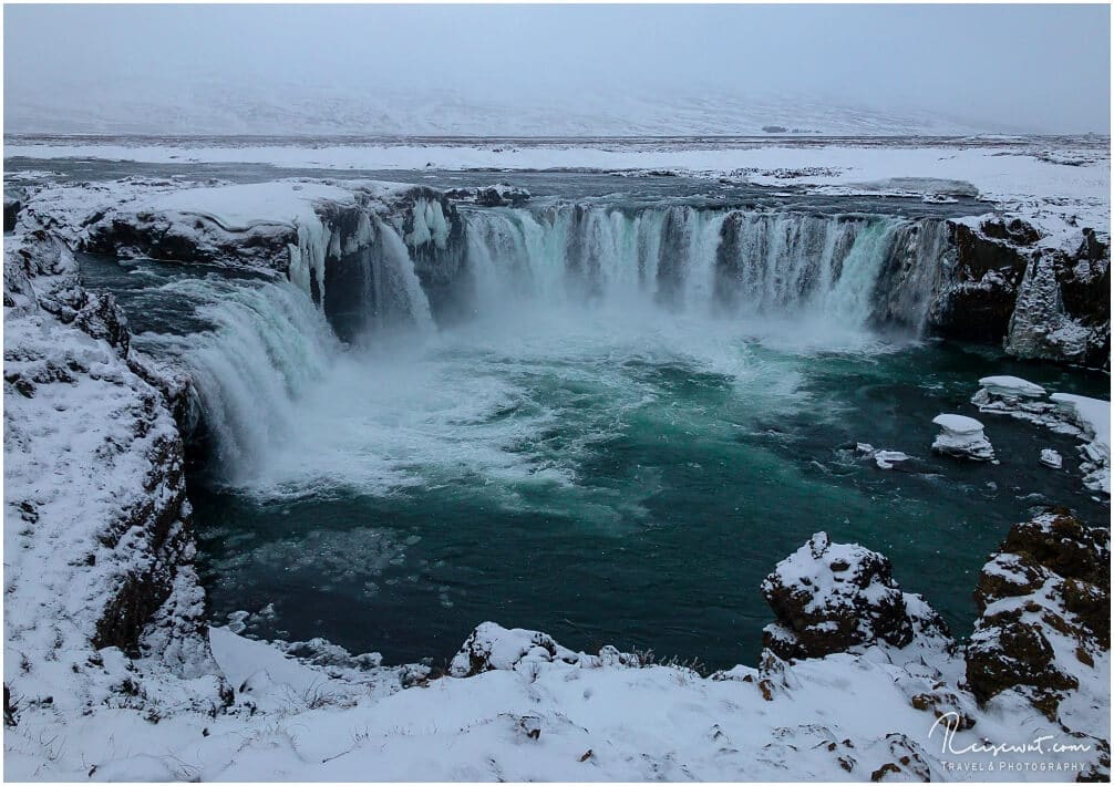 Godafoss bei eher suboptimalen Bedingungen