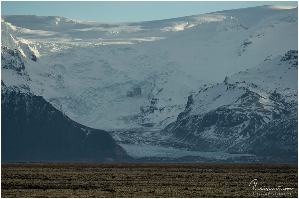 Svínafellsjökull aus einiger Entfernung