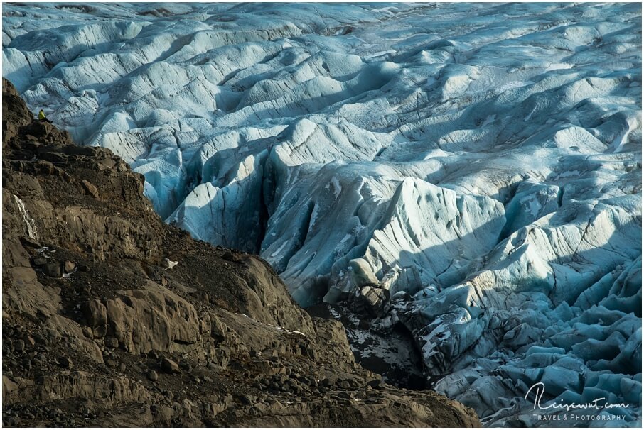 Der Svínafellsjökull beschert jedem, der zum ersten Mal dort hinkommt, pure Gänsehaut