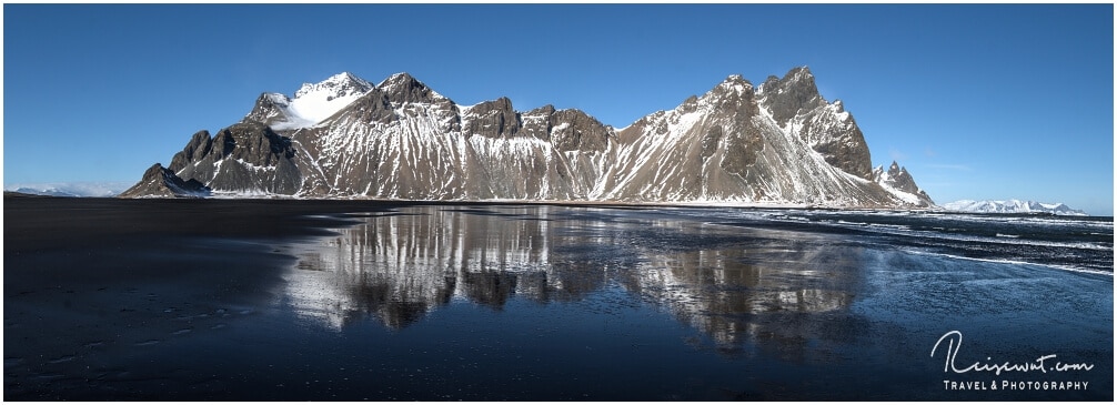 Reflexion am Strand