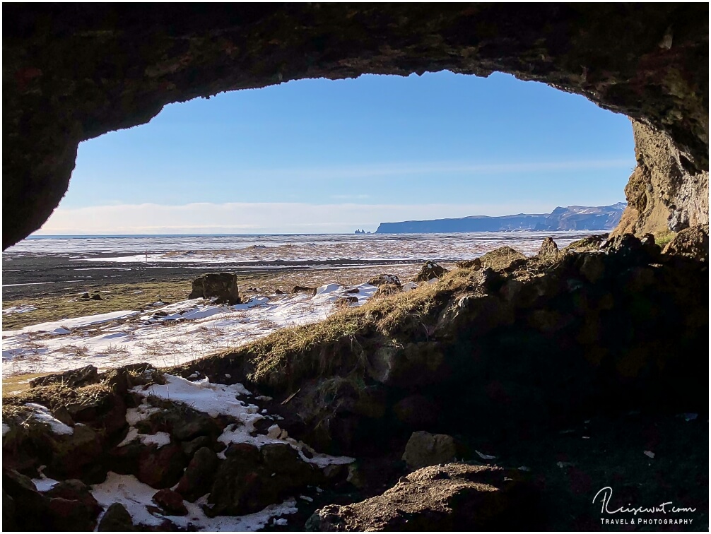 Höhle bei Hjörleifshöfdi