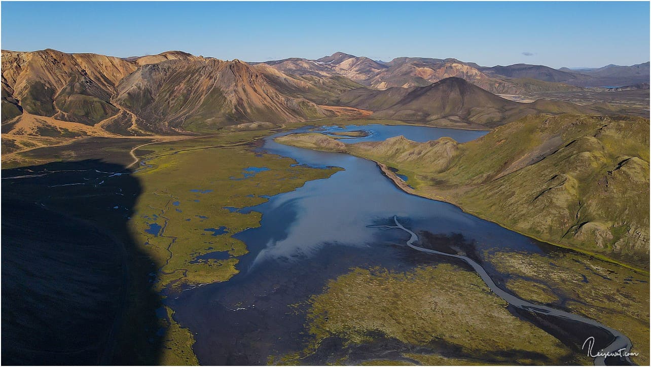 Die Ausläufer von Landmannalaugar