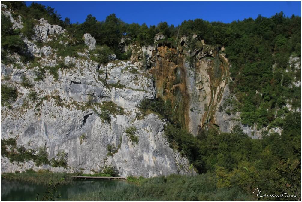 Zum Glueck ohne Stau ... das Teilstueck zum Slap Plitvice