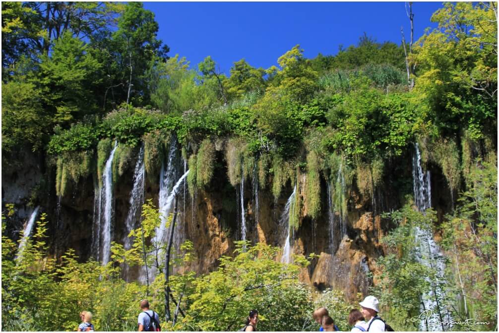 Mali Prtavac, nur einer vdervielen Plitvicer Seen Wasserfälle