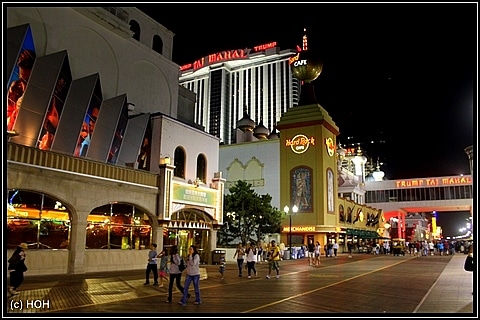 Boardwalk in Atlantic City