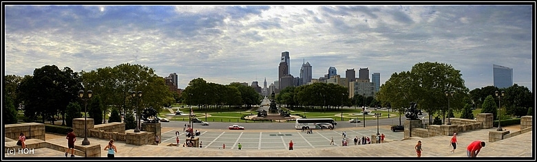 Die "Rocky Steps" ... bei Filmfans legendär!