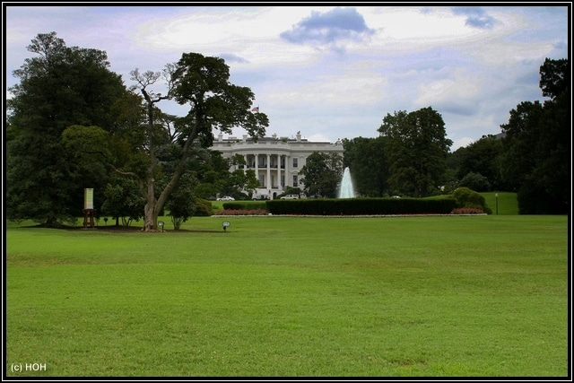 Das weiße Haus in Washington DC