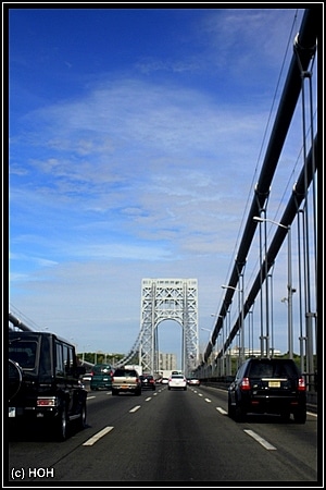 Auf der George Washington Bridge