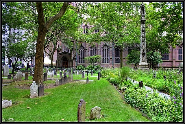 Friedhof bei St.Paul's Chapel