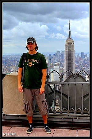 Auf dem Top of the Rock