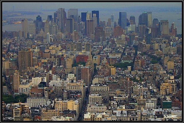 Manhattan von oben